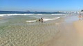 Praia do Leme, Leme, Rio de Janeiro Royalty Free Stock Photo