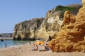 Praia do Pinhao in Lagos in Portugal