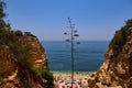 Praia do Pinhao in Lagos, Portugal