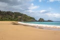 Praia do Sancho Beach - Fernando de Noronha, Pernambuco, Brazil Royalty Free Stock Photo