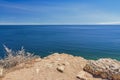 Praia do Zavial, Algarve, Portugal Royalty Free Stock Photo