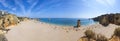 Praia Dona Ana beach in Lagos, Algarve, Portugal Royalty Free Stock Photo