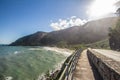 Prainha Beach in Rio de Janeiro Royalty Free Stock Photo