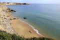 Prainha das Pocas beach in Sagres, Portugal Royalty Free Stock Photo