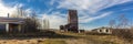 Prairie Grain Elevator Royalty Free Stock Photo