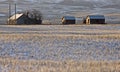 Prairie Landscape Winter Royalty Free Stock Photo