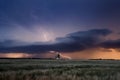 Prairie Storm Clouds Royalty Free Stock Photo