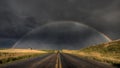 Prairie Storm Rainbow Saskatchewan