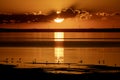 Prairie Sunset Saskatchewan Royalty Free Stock Photo