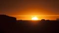 Prairie Sunset Sillouette