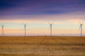 Prairie Windmills Royalty Free Stock Photo