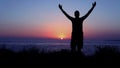 Praise and Worship by the Sea at Sunset