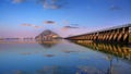 Prakasam Barrage in Vijayawada India