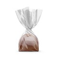 Praline Front Mockup 3D Illustration on White Background