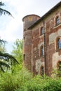 The beautiful castle of Pralormo dating back to the early 1200s Royalty Free Stock Photo