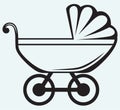 Pram. Baby carriage