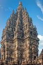 Prambanan or Candi Rara Jonggrang is a Hindu temple in Java Indonesia