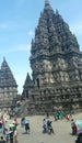 Prambanan hinduism temple photo stock image background