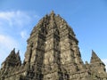 Prambanan Temple Compounds in Yogyakarta Royalty Free Stock Photo