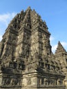 Prambanan Temple Compounds in Yogyakarta Royalty Free Stock Photo