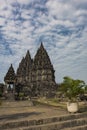 Prambanan temple garden