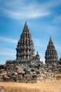 Prambanan temple, Java, Indonesia Royalty Free Stock Photo