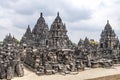 The Prambanan temple, Java, Indonesia Royalty Free Stock Photo