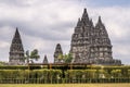 The Prambanan temple, Java, Indonesia Royalty Free Stock Photo