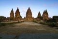 Prambanan temple in the morning