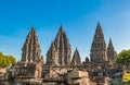 Prambanan temple near Yogyakarta, Java island, Indonesia Royalty Free Stock Photo