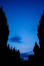 Prambanan Temple, Yogyakarta, Indonesia at twilight