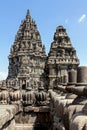 Prambanan temple, Yogyakarta, Java, Indonesia Royalty Free Stock Photo