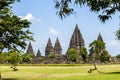 Prambanan temple, Yogyakarta, Java, Indonesia Royalty Free Stock Photo