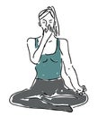 Pranayama nadi shodhana