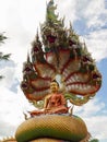 Prang Naga Buddha statue at Tham Pha Daen Temple