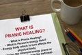 Pranic Healing Royalty Free Stock Photo