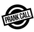 Prank Call rubber stamp Royalty Free Stock Photo