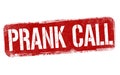 Prank call sign or stamp
