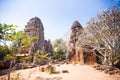 Prasat Banan temple in  Battambang, Cambodia Royalty Free Stock Photo