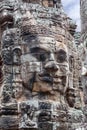 Prasat Bayon temple in Angkor Thom, Cambodia Royalty Free Stock Photo