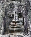 Prasat Bayon temple in Angkor Thom, Cambodia Royalty Free Stock Photo