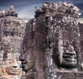 Prasat Bayon temple in Angkor Thom, Cambodia