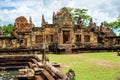 Prasat Muang Tam, an ancient Khmer-style Hindu temple complex in Buriram Province, Thailand Royalty Free Stock Photo