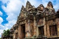 Prasat Muang Tam, a Khmer-style Hindu temple complex built in the 10th -13th century. Royalty Free Stock Photo
