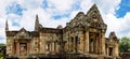 Prasat Muang Tam, an ancient Khmer-style temple complex in Buriram Province, Thailand Royalty Free Stock Photo