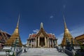 Prasat Phra Thep Bidon inside Wat Phra Kaew or Temple of Emerald Buddha in Bangkok