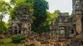 Prasat Preah Khan, Cambodia - April 16, 2024 Royalty Free Stock Photo