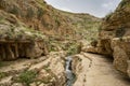 Prat Brook in the Judea Desert, Israel Royalty Free Stock Photo