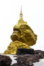 Pratad Inkwan Isolated,pagoda in Lamphun Thailand