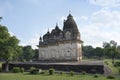 PRATAPESHWAR TEMPLE: Facade - South View, Western Group, Khajuraho, Madhya Pradesh, India Royalty Free Stock Photo